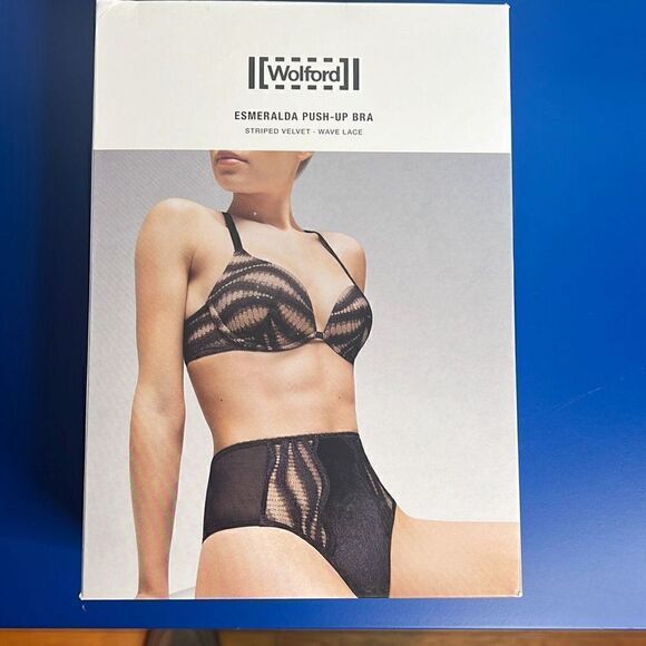 NWT Wolford Esmeralda Push-Up Bra 34D - Picture 2 of 15